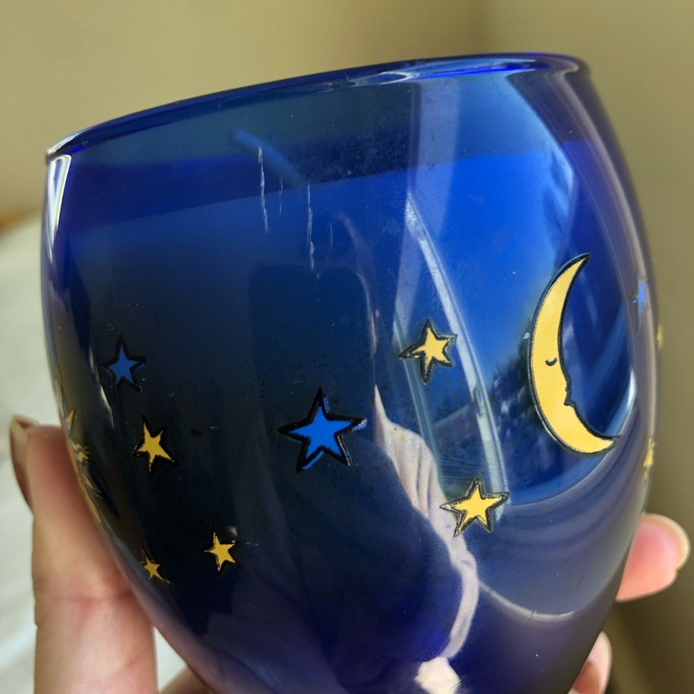 LIBBY // Celestial Wine Glass Candle - Picture 8 of 11